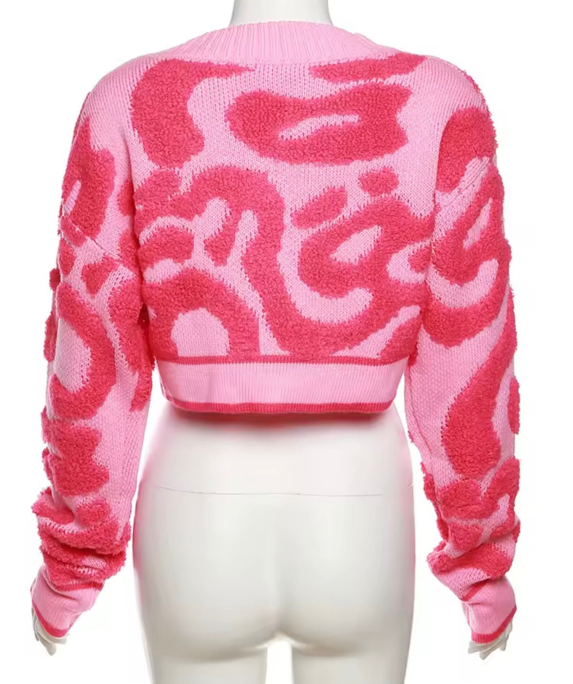 y2k Sweet Sweater V-Neck Button Down