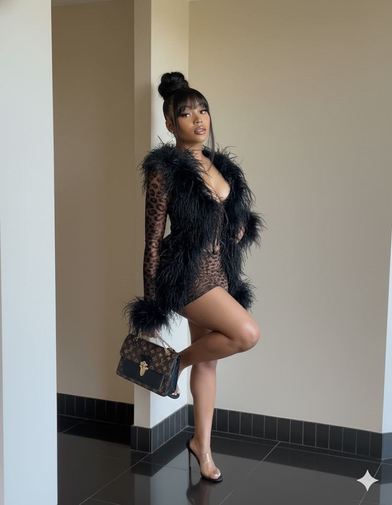 Leopard Print Bodycon Dress