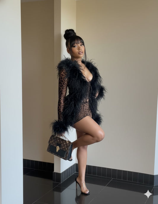 Leopard Print Bodycon Dress