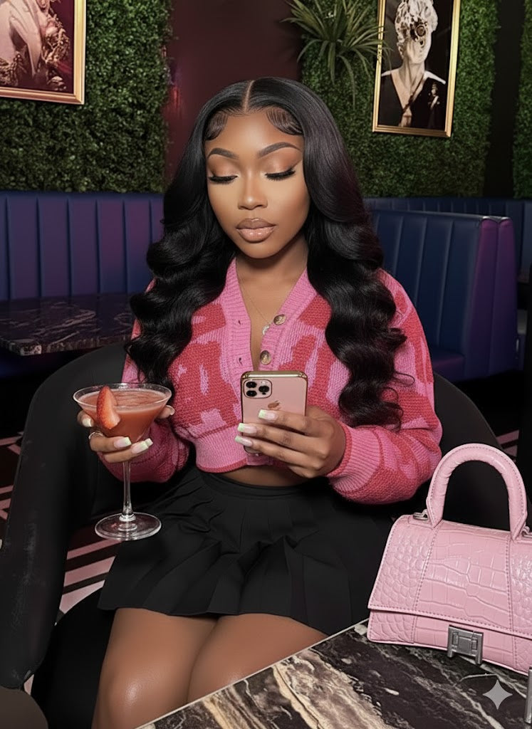 y2k Sweet Sweater V-Neck Button Down